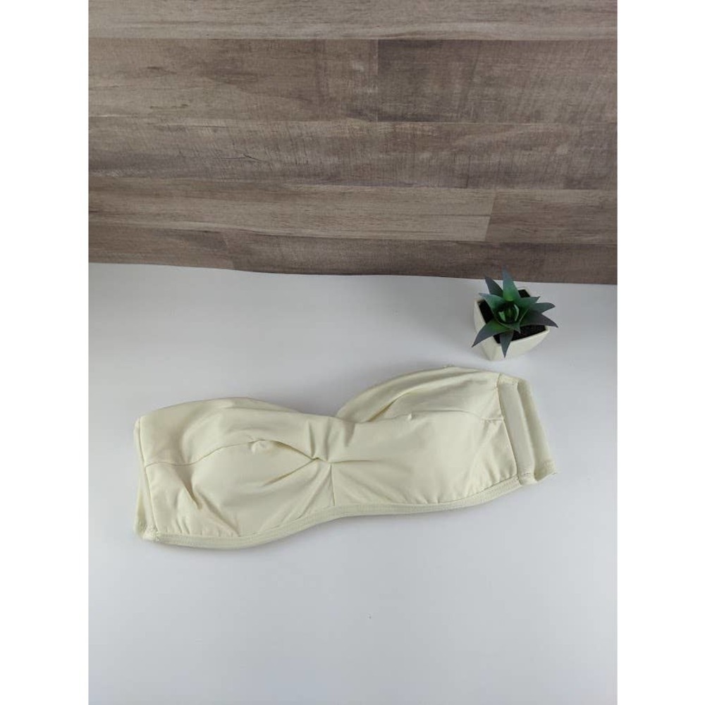 Gianni Bini Ivory Twist Bandeau Swim